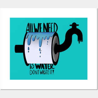 Water Posters and Art